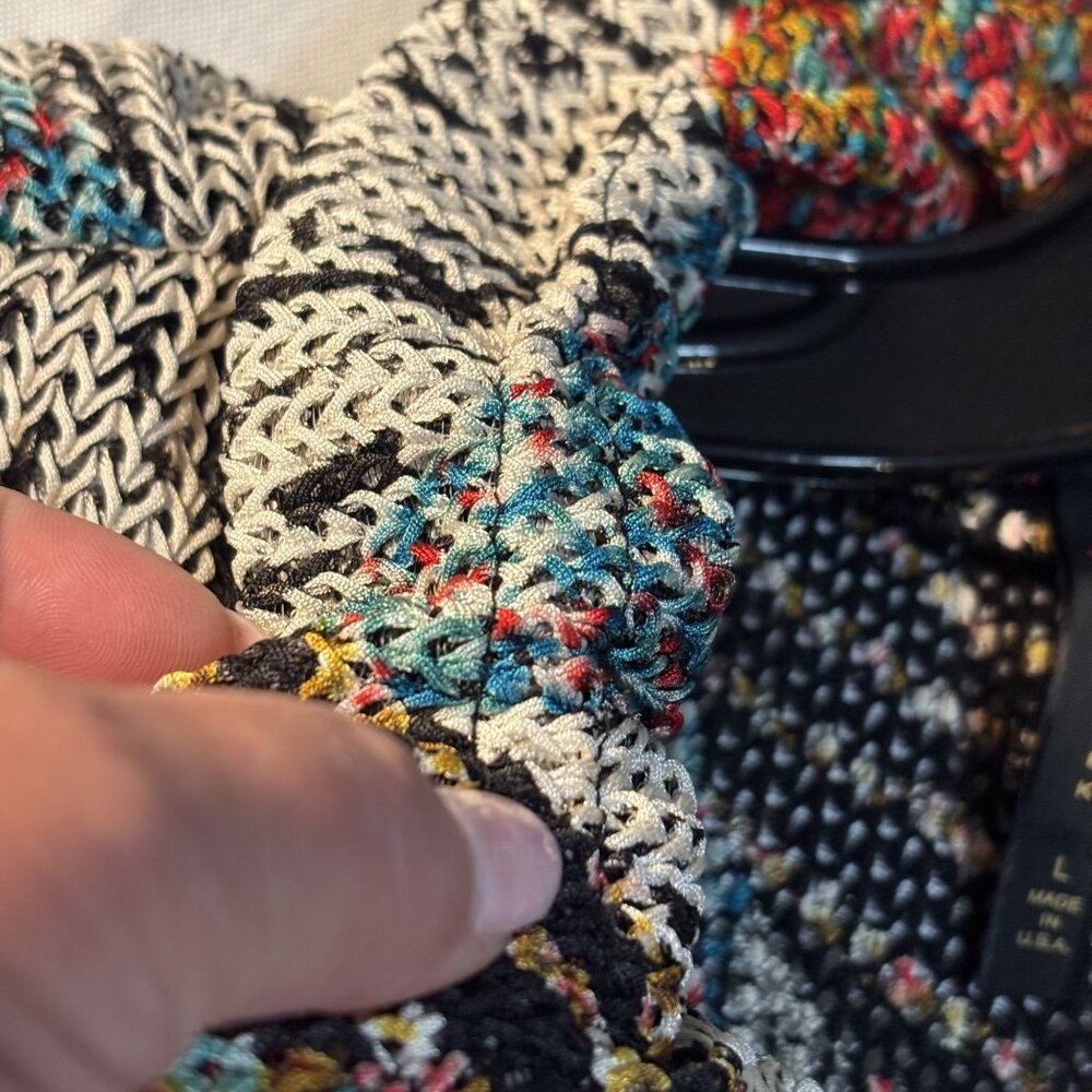 Ic By Connie K Patchwork-Style Knit Sleeveless Bu… - image 4